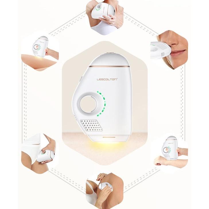 脱毛器 IPL光脱毛器 家庭用脱毛器 60万回 オート 連続照射 手動フラッシュ 5段　 美肌ケア ジェル不要 痛みがない男女兼用 |  | 04