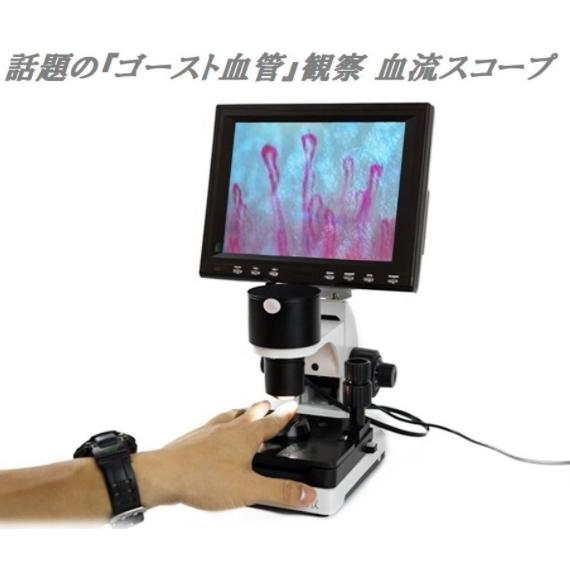 値下げしました♪状態キレイです✨血流スコープ ゴースト血管 観察 血流スコープ◇毛細血管 顕微鏡 : usami - 通販