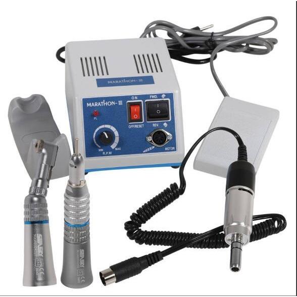 電動研磨マイクロモーター ハンドピース２本付き ネイル歯科技工彫金 | 