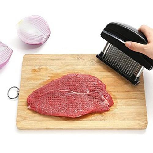 ウォームタイム Warm Time 肉筋切り器 ミートテンダライザー 肉たたき お肉が柔らかくなる 48刃 洗浄用ブラシ A B01c9l0ena うさみみ堂つくば本店 通販 Yahoo ショッピング