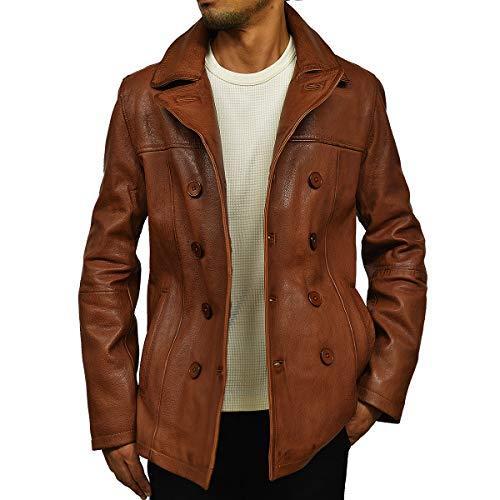 安いそれに目立つ 本革 Haruf Haruf ハルフ ピーコート Pコー 皮ジャン 革ジャン ライダースジャケット レザーコート レザージャケット メンズ トップス Rankinengineering Com