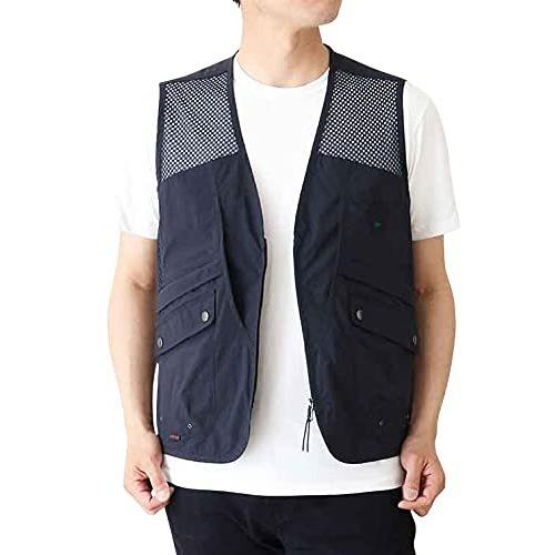 買取り実績 Inspire インスパイア おし 60代向け大人カジュアルブランド 50代 ネイビー L メンズ ベスト メッシュ トラベラー Inspire インスパイア スーツ フォーマル Kryptominds Com