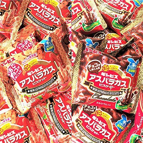 特別価格 ギンビス ノーブランド品 カリッとチョコの好食感 チョコがしみこんだ いちごチョコがしみこんだ 2種類 ミニアスパラガス 焼き菓子 クッキー Postetelecom Gouv Cg