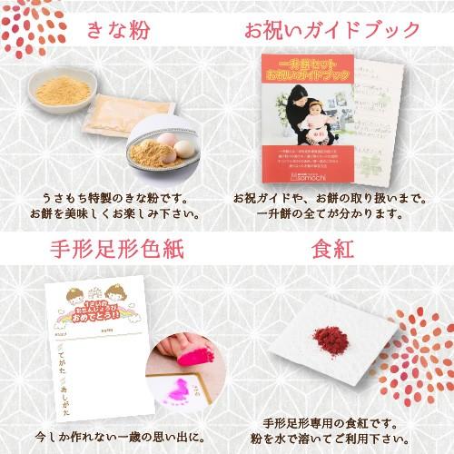 一升餅 セット 星型 ハート型 小分け お祝いに必要な物が全て揃う 名前入り 選び取りカード リュック きなこ うさもち 宇佐餅 I1 Issyou Set お餅の専門店 うさもち 通販 Yahoo ショッピング