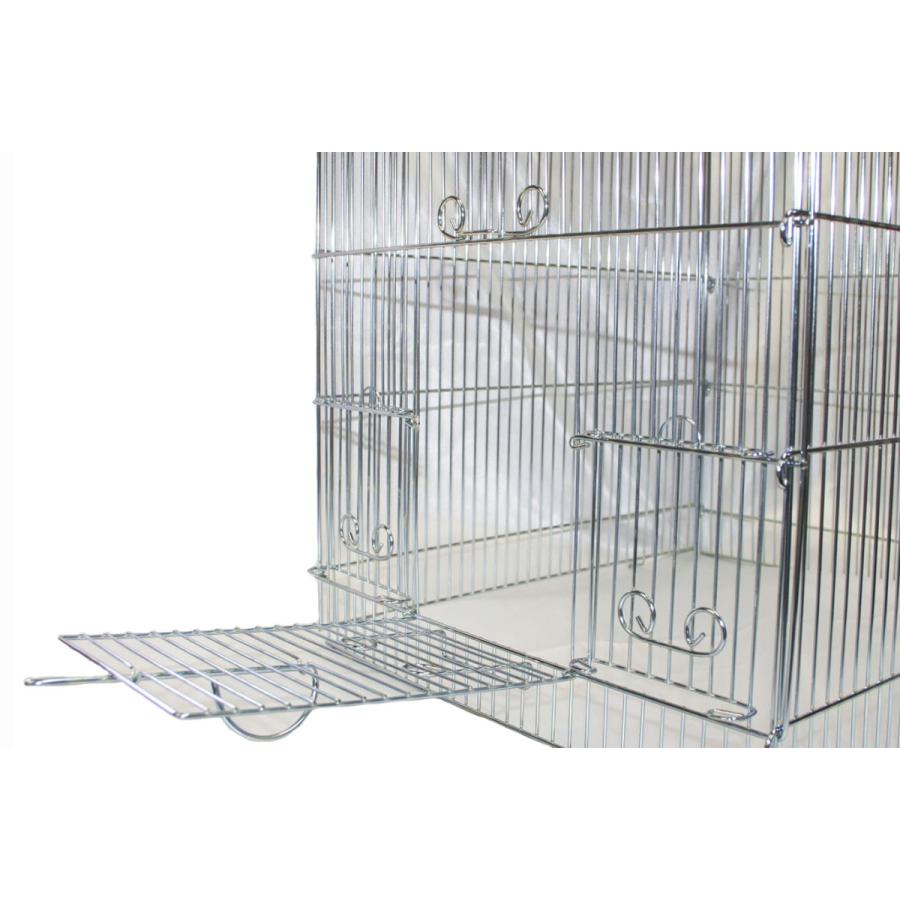 HOEI HOEI 35手のりG(銀色メッキ) ブラウン底(インコ HOEI HOEI 35手のりG(銀色メッキ) ブラウン底(インコ