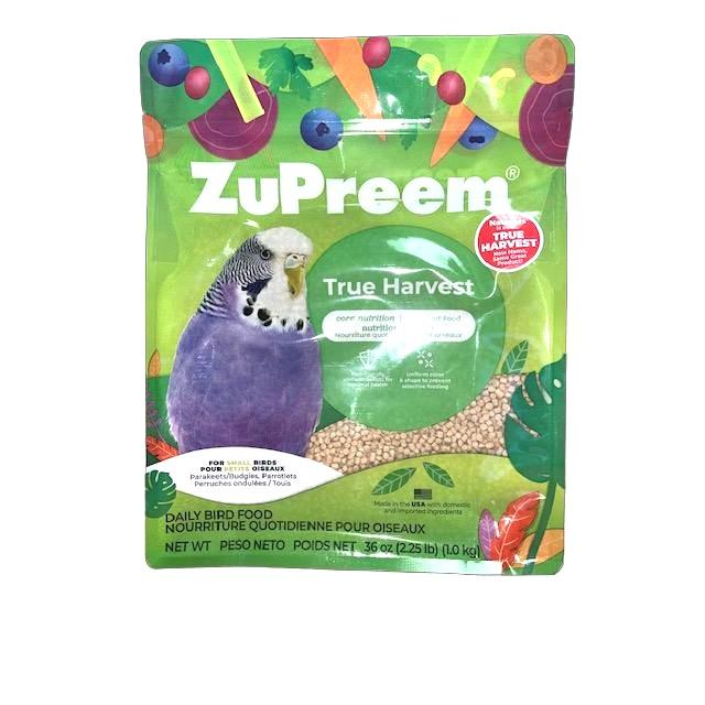 【賞味期限：2027.03.21】 ズプリーム　トゥルーハーベスト　Ｓ　スモールバード　１ｋｇ（２．２５ｌｂ）（Yahoo!・うさうさラビトリー ヤフー店）
