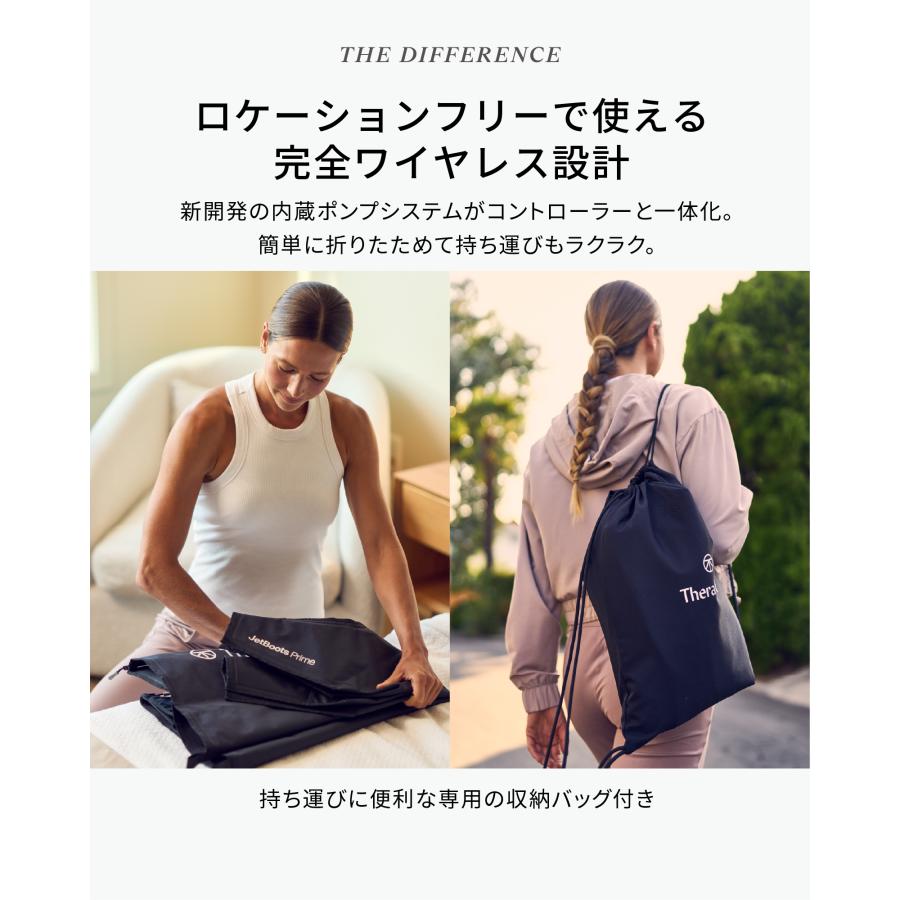 Therabody公式 セラボディ JetBoots Prime ジェットブーツ プライム JB0004131-5A1S JB0004131-5A1M JB0004131-5A1L | Therabody | 12