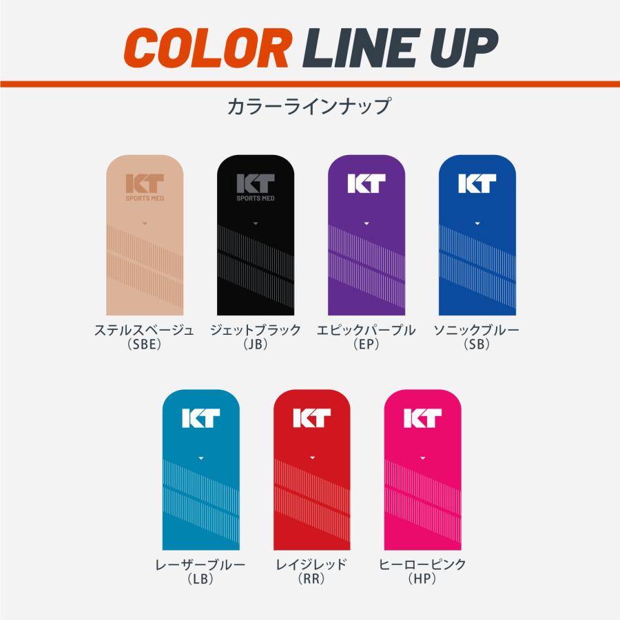 KT TAPE テーピング ケイティテープ KT TAPE公式 PRO20 20枚入 幅5cm