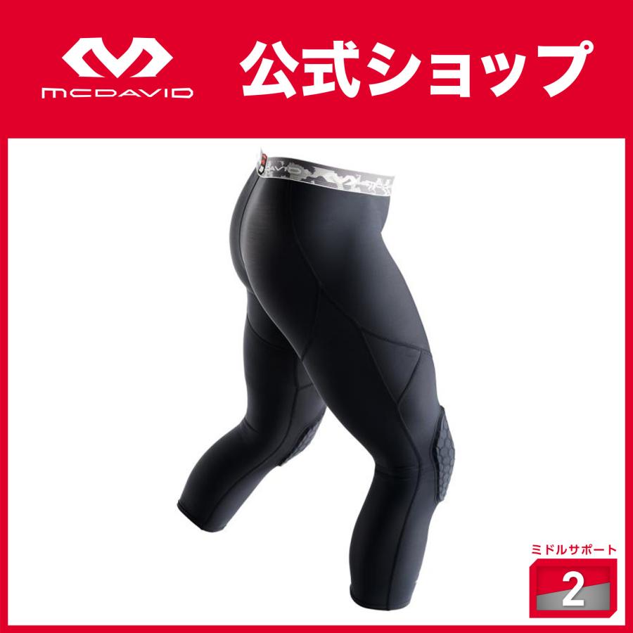 McDavid（マクダビッド） McDavid公式 |HEX ニーパッド 3/4レングス