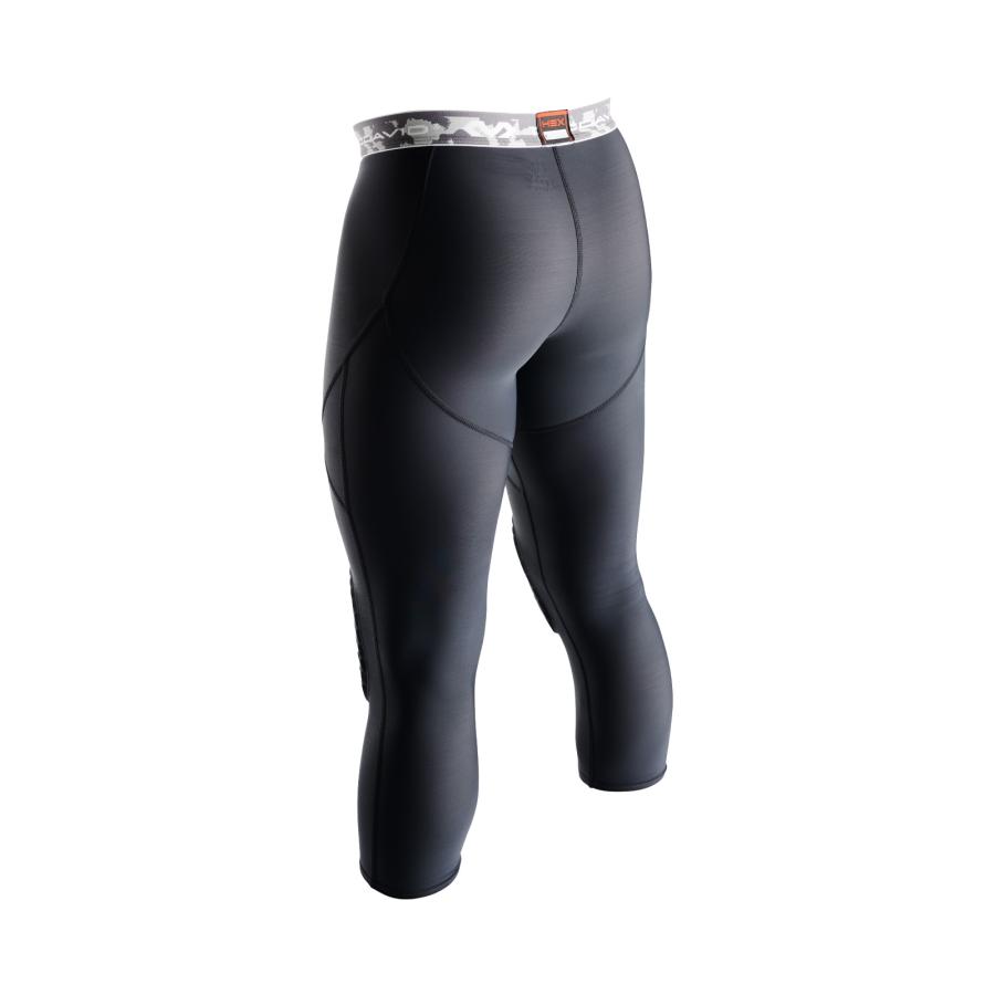 McDavid公式 マクダビッド |HEX ニーパッド 3/4レングス タイツ 1枚入 S -XL メンズ ユニセックス 7分丈 パッド内蔵 M20260 コンプレッションウェアの画像