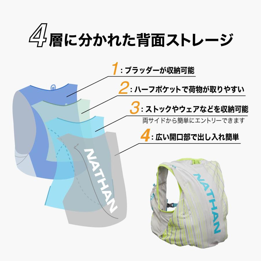 NATHAN（ネイサン） NATHAN公式 ウィメンズ ピナクル 12L JP 1個入 XXS