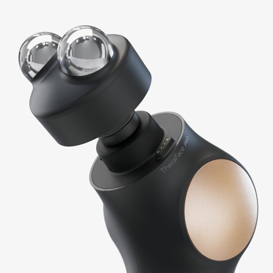 Therabody公式 セラボディ TheraFace PRO セラフェイス プロ アタッチメント×3種 リング×3種 ケース TheraOne ジェル スタンド ケーブル 付 TF-PRO | Therabody | 05