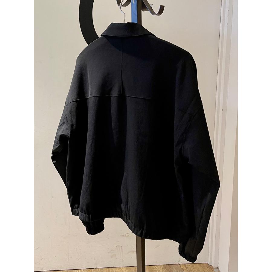 U.S.BOARDER ユーエスボーダー スウィングトップ ナイロンジャケット シワ加工 ブラック | U.S.BOARDER | 02