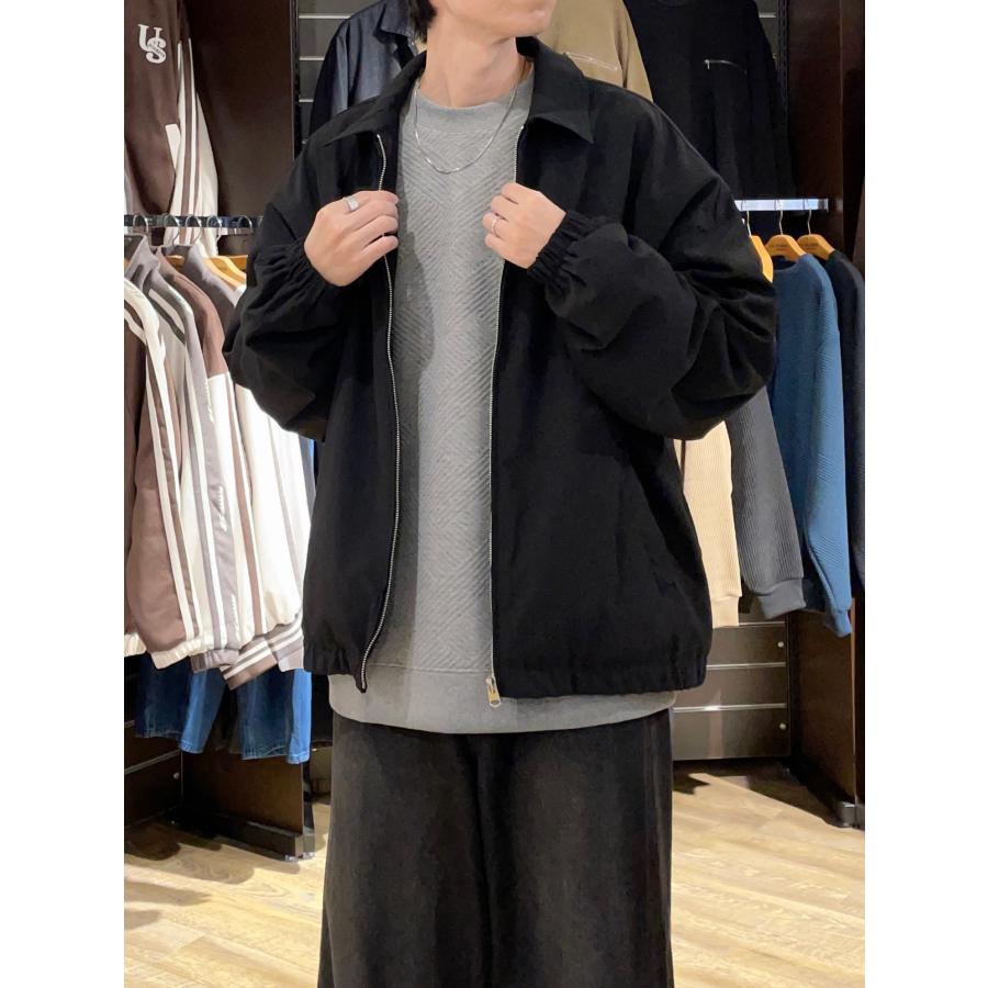 U.S.BOARDER ユーエスボーダー スウィングトップ ナイロンジャケット シワ加工 ブラック | U.S.BOARDER | 04