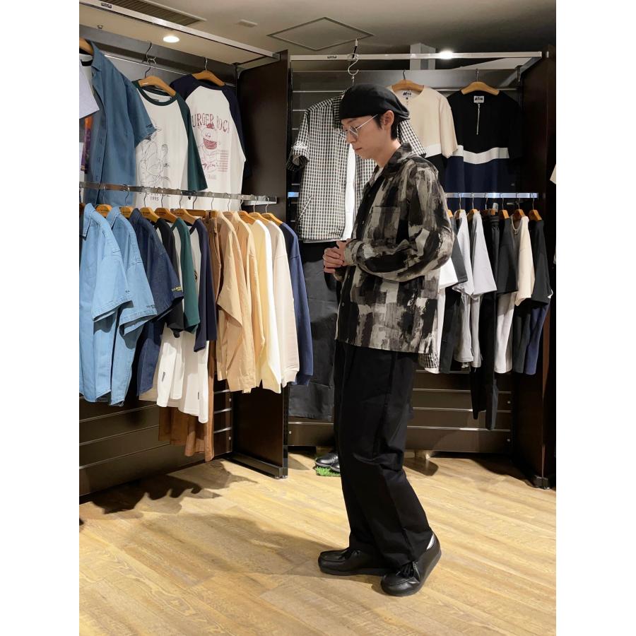 U.S.BOARDER ユーエスボーダー 長袖 シャツ 開襟シャツ 柄シャツ アブストラクト | U.S.BOARDER | 03