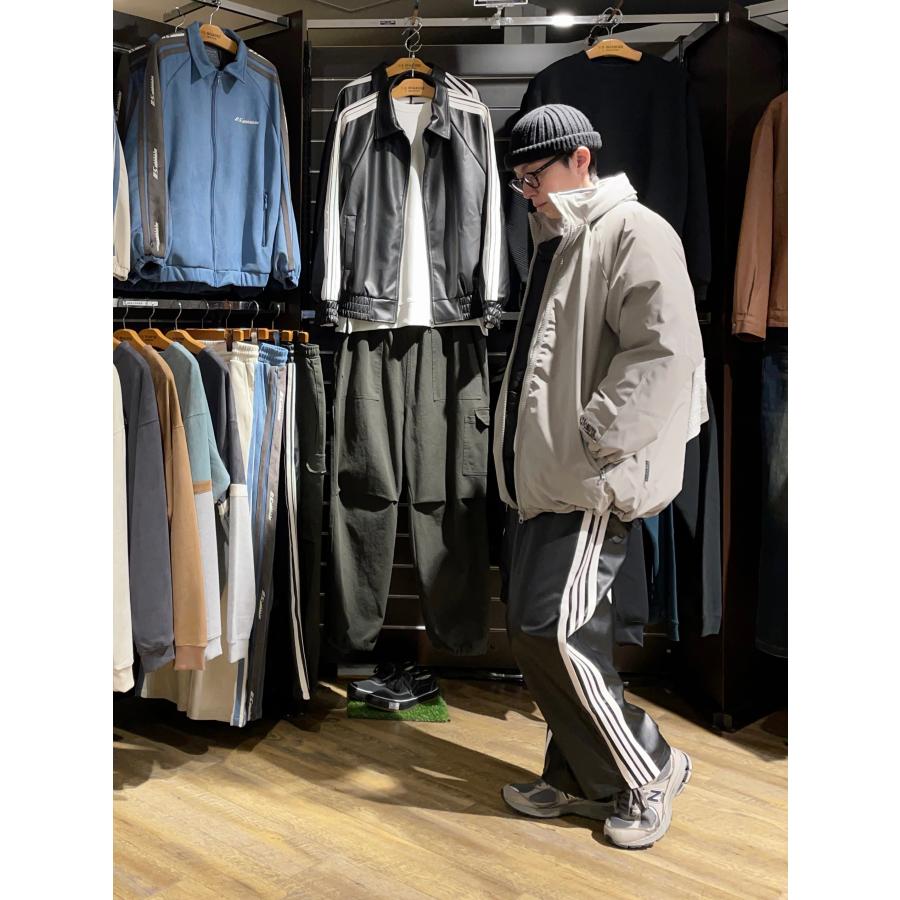 U.S.BOARDER ユーエスボーダー usboarder レザーパンツ トラックパンツ ラインパンツ 黒 ブラック | U.S.BOARDER | 05