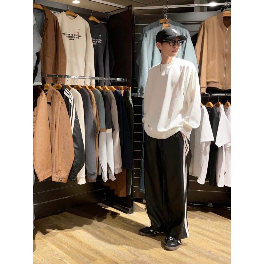 U.S.BOARDER ユーエスボーダー usboarder レザーパンツ トラックパンツ ラインパンツ 黒 ブラック | U.S.BOARDER | 07