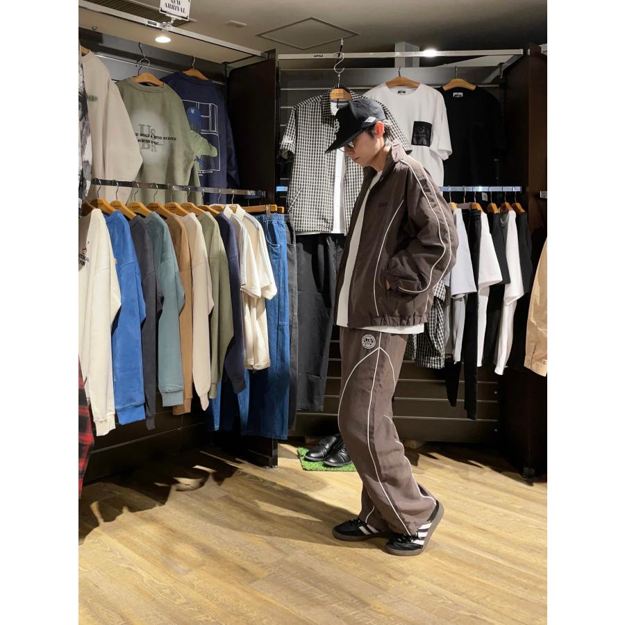 U.S.BOARDER ユーエスボーダー トラックパンツ パイピング ブラウン セットアップ | U.S.BOARDER | 05