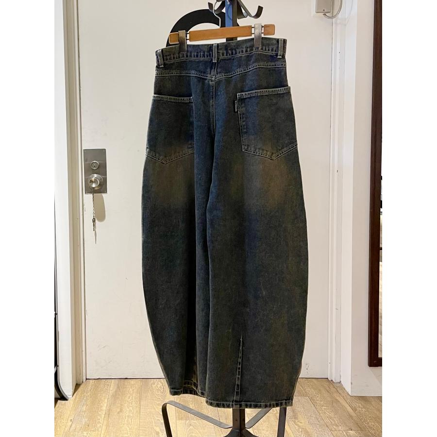 U.S.BOARDER ユーエスボーダー カーブシルエット デニムパンツ ワイドデニム ジーパン | U.S.BOARDER | 02