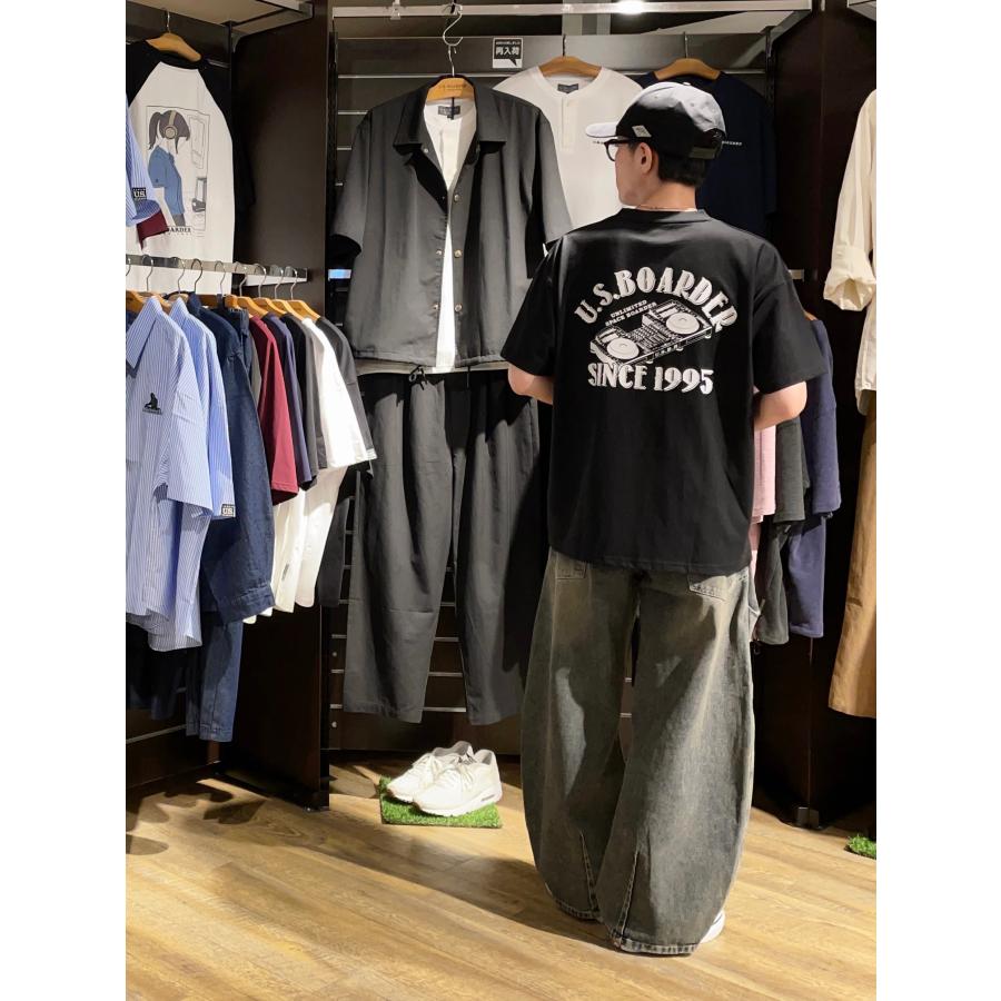 U.S.BOARDER ユーエスボーダー カーブシルエット デニムパンツ ワイドデニム ジーパン | U.S.BOARDER | 05