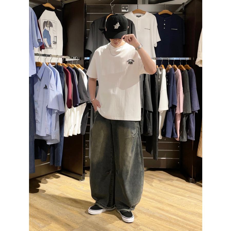U.S.BOARDER ユーエスボーダー カーブシルエット デニムパンツ ワイドデニム ジーパン | U.S.BOARDER | 06