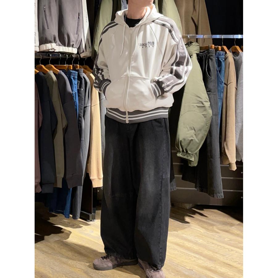 U.S.BOARDER ユーエスボーダー トラックジャケット パーカー hoodie スエード アイボリー | U.S.BOARDER | 03