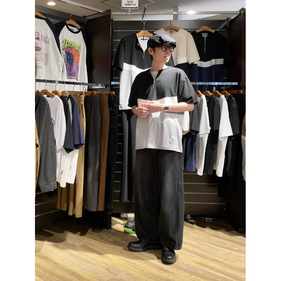 U.S.BOARDER ユーエスボーダー 半袖 Tシャツ ハーフジップ | U.S.BOARDER | 03