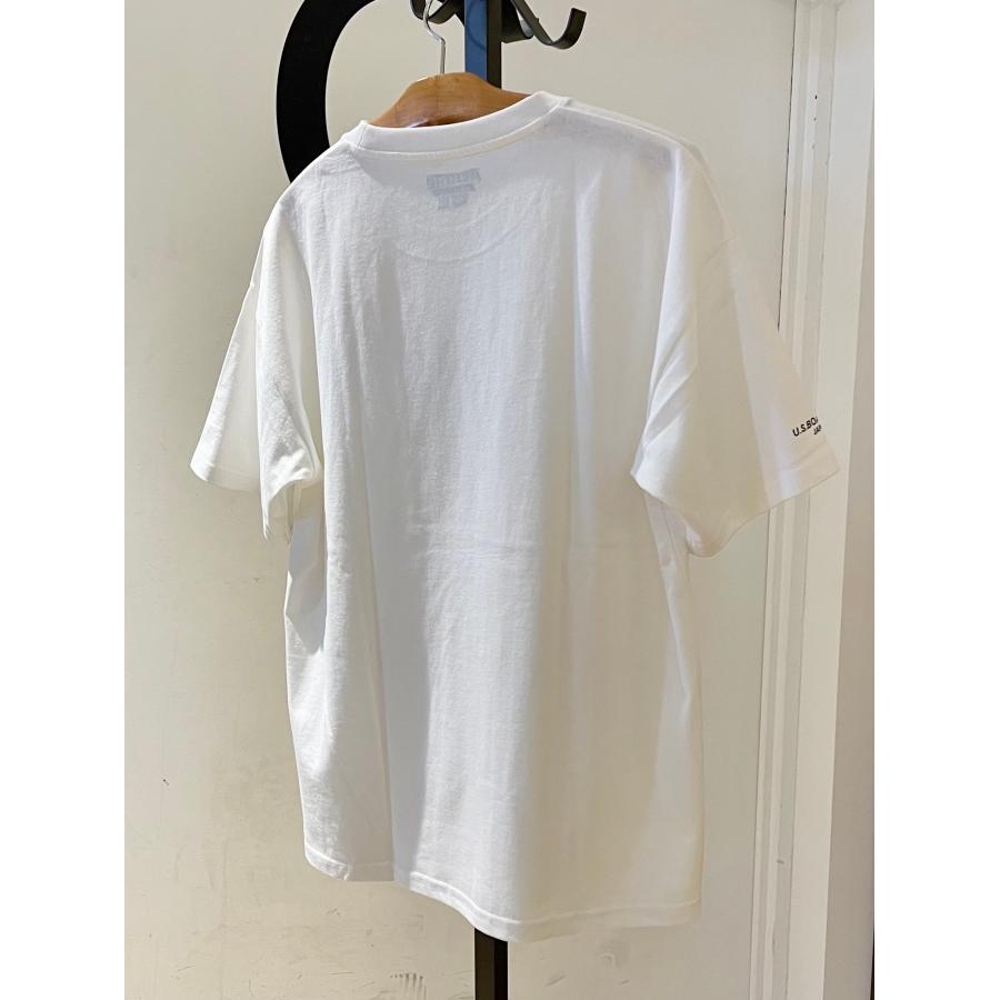 U.S.BOARDER ユーエスボーダー 半袖 Tシャツ 旅 漢字 ホワイト | U.S.BOARDER | 02