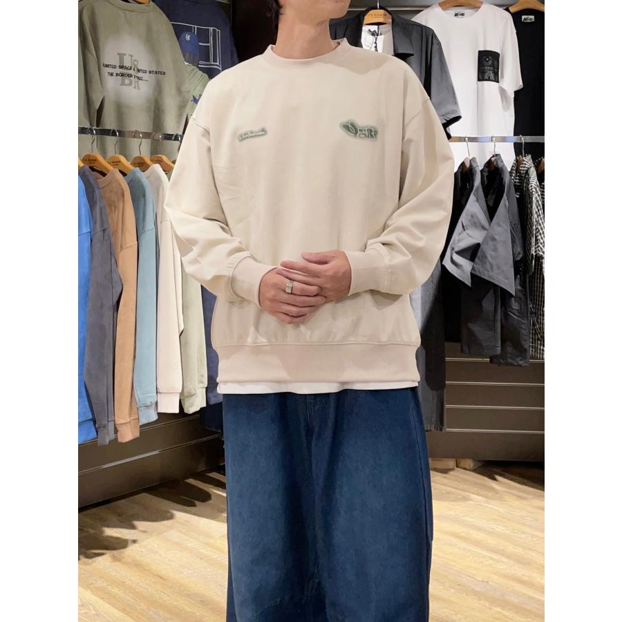 U.S.BOARDER ユーエスボーダー スエード トレーナー スウェット アイボリー | U.S.BOARDER | 04