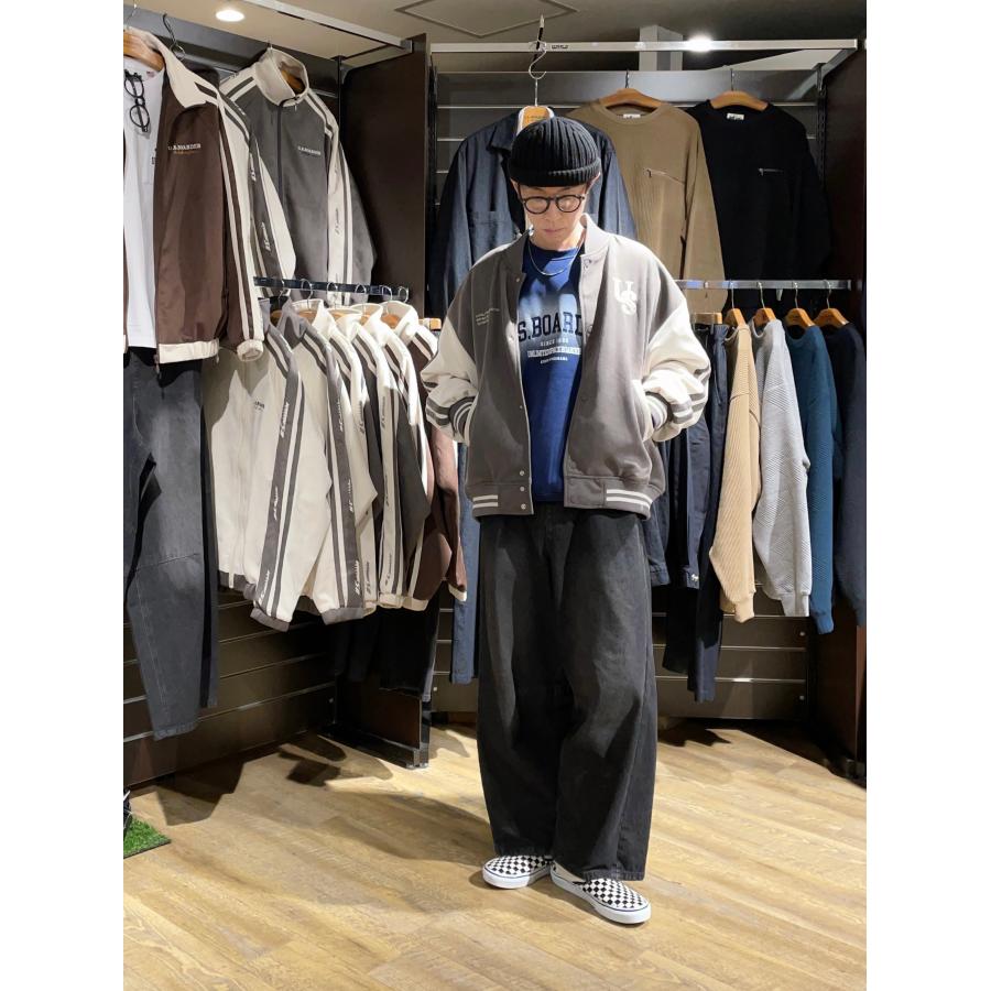 U.S.BOARDER ユーエスボーダー 裏起毛 スウェット トレーナー ネイビー | U.S.BOARDER | 04