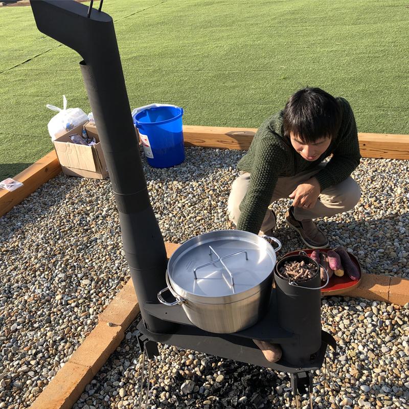 ヒーター KIRINSAN ペレットグリルヒーター きりんさん BBQ インスタ