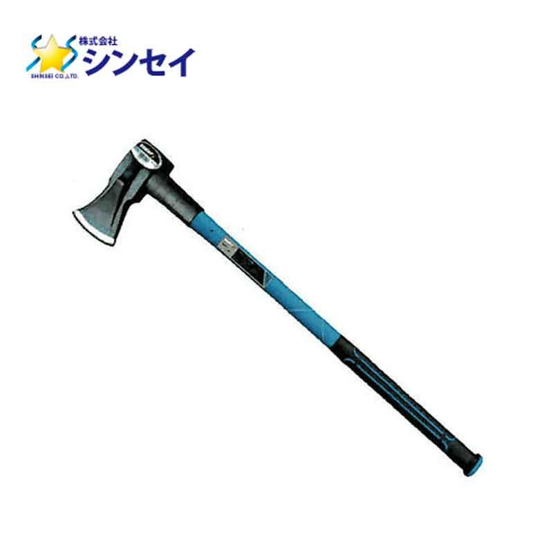 斧 薪割斧 強化型 Cタイプ 3.7kg まさかり 斧 オノ ハンドアックス アウトドア キャンプ バーベキュー 薪割 焚火 シN 代引不可 | 