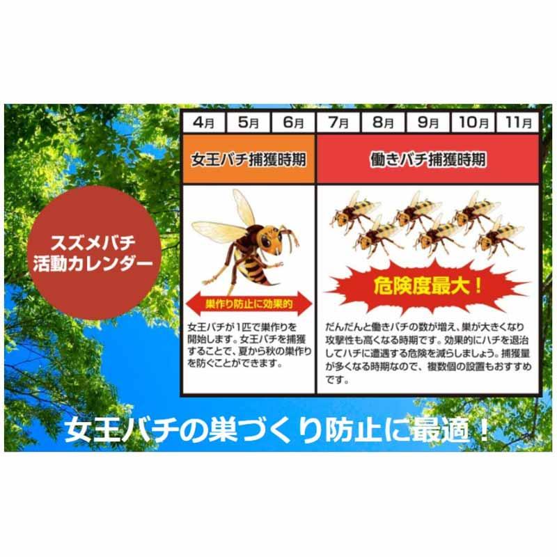 捕獲器 業務用スズメバチ捕獲器 スズメバチ 蜂 女王蜂 女王バチ プロ