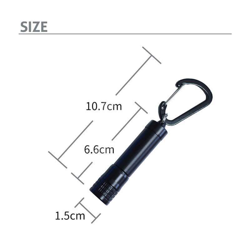 小物 kenken Ko-ken ペンライト 1LED カラビナ ミニライト SK-7181 LED ライト