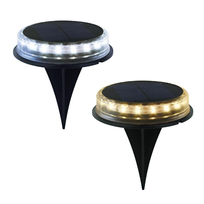 ガーデンライト 埋め込み式ソーラーガーデンライトタフ 24個セット