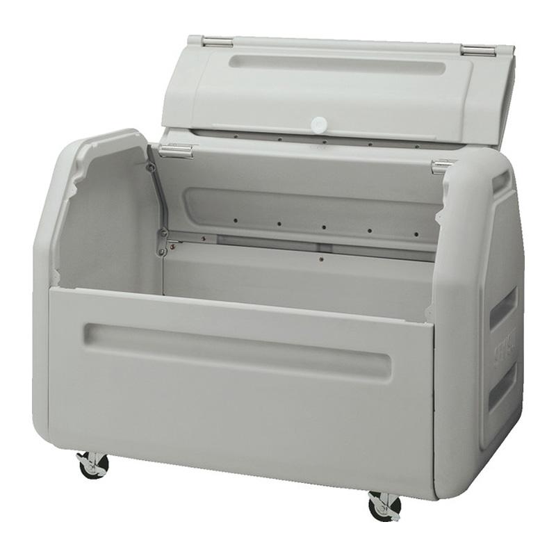 ゴミ回収容器 ダストボックス #400 8S9006-00 ごみ ゴミステーション マンション アパート 業務用 三甲 サンコー 個人宅配送不可 代引不可_1