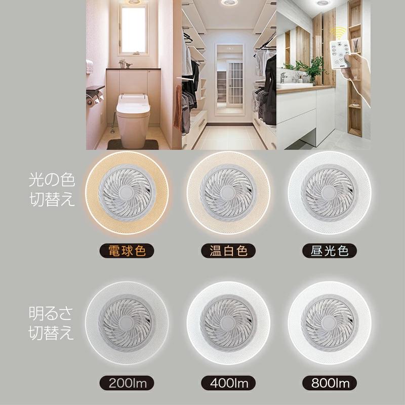 DAISHIN（大進） ライト ファン付きLED照明 引掛け DLF-H800WH
