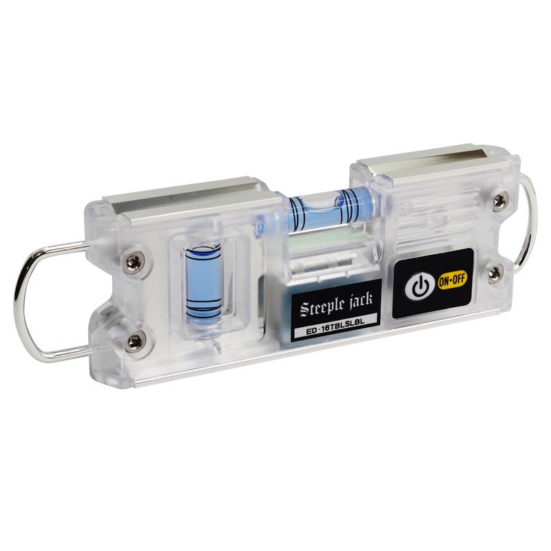 水平器 鳶レベル 輝 シルバー グリーン レッド ブルー 工具 水平