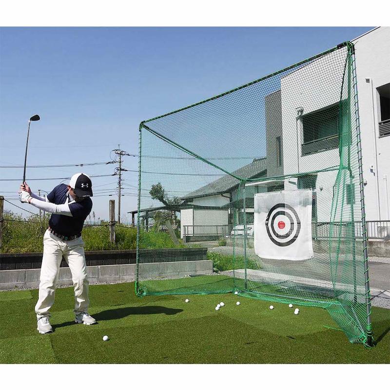 【送料無料】 ゴルフネット 据置式GT GT-200 目合い 23mm 高耐久 ゴルフネット ゴルフ 練習用 打ちっ放し 国産 南栄工業 D