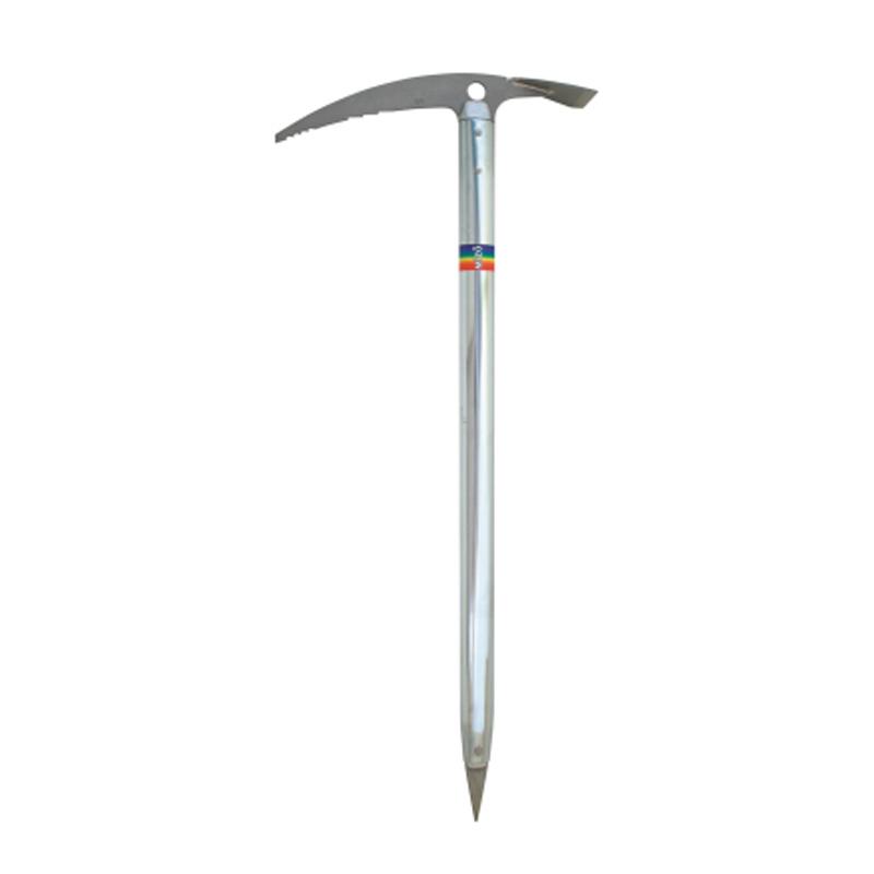 ピッケル レインボー チタン製 氷登り用 登山用具 氷 雪山 登山