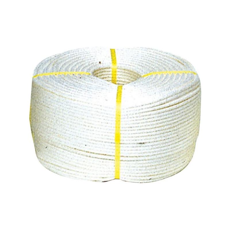 ロープ ビニロン金剛打ロープ 9mm×300m 07562 3巻セット 滑車 紐 ヒモ