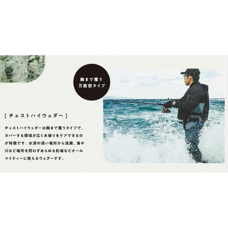 ウェーダー チェストハイウェーダー70D ラジアルソール OH-103R サイズ選択 フィッシング ウェア 釣り アウトドア 渓流 OHJI エクセル XSELL D |  | 19