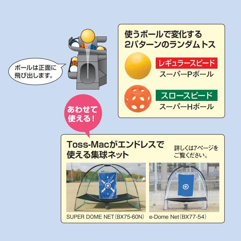 マシン バッティング 前面トスアップマシーン Toss-Mac トスマック BX77-77 野球 練習 部活動 ティーバッティング トスバッティング UNIX ユニックス SスDの画像