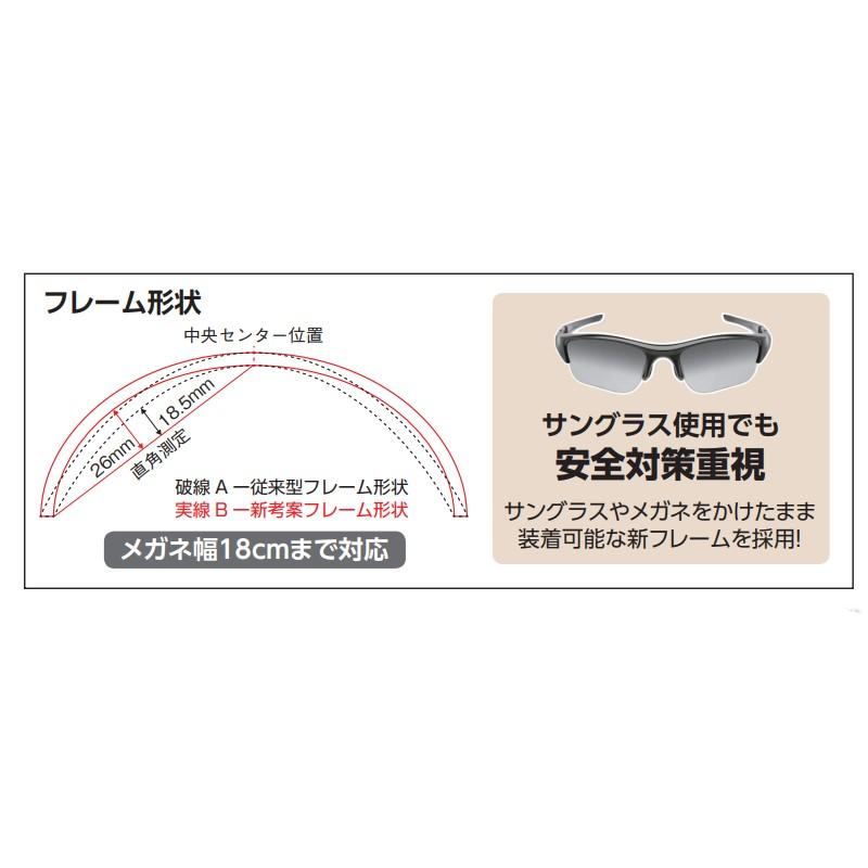 マスク MeganeX 硬式用マスク BX83-97 野球 練習 部活動 アンパイアマスク 審判マスク UNIX ユニックス SスDの画像