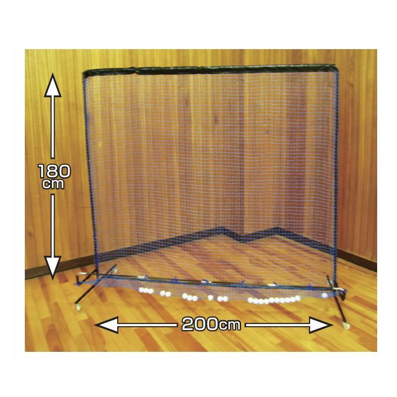 卓球 卓球用ボール集球ネット うけるくん NX28-19 運動 練習 部活動 トレーニング用品 フェンス UNIX ユニックス SスDの画像