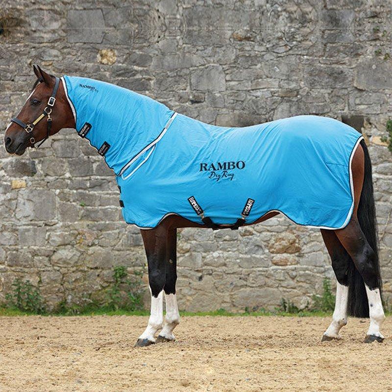 馬着 ランボー ドライラグ シュープリーム HW637 Mサイズ Lサイズ ネイビー スタイリッシュ 馬術 乗馬 馬 ウエア アイルランド