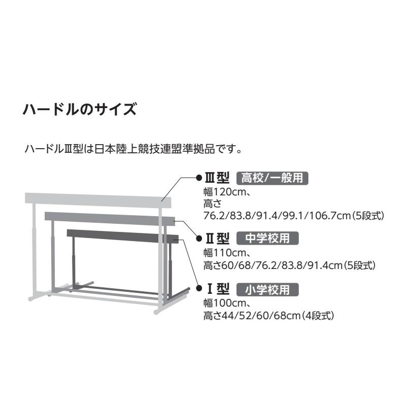 受注生産 ハードルEK 3 EGA083 陸上 ハードル教育用 内折式 高校・一般用 PVC/ABSアロイ スチール EVERNEW エバニュー Sス 代引不可 | EVERNEW | 04