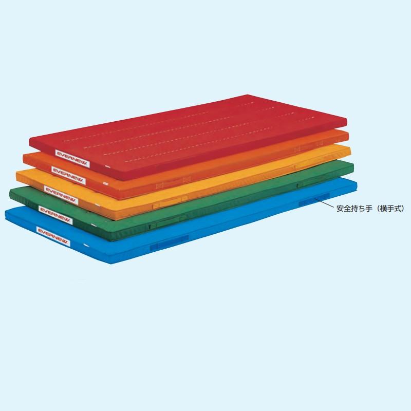 受注生産 エコ・カラーマットすべり止付 EKM008 カラー選択 120×300×5 体操 カラー体操マット 再生ポリエステル EVERNEW エバニュー Sス 代引不可_1