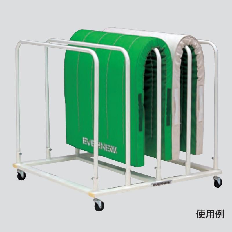 受注生産 マット運搬車 EKH215 100×110×110cm 体操 運搬車 マット キャスター スチール EVERNEW エバニュー Sス 代引不可の画像