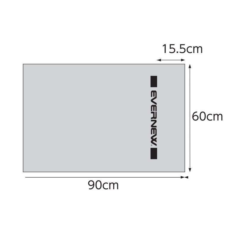 受注生産 ふみきり板 90M EKF434 90×60×10cm 体操 ふみきり板 上質ラワン合板 ポリプロピレン EVERNEW エバニュー Sス 代引不可の画像